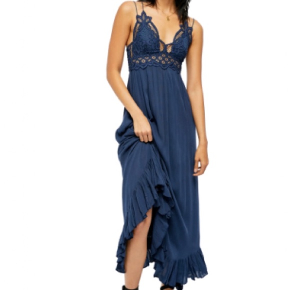 Free People Adela Slip Dress